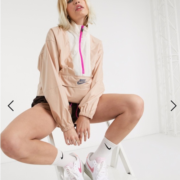 Nike Icon clash  packable pullover beige jacket , XL - Picture 2 of 15